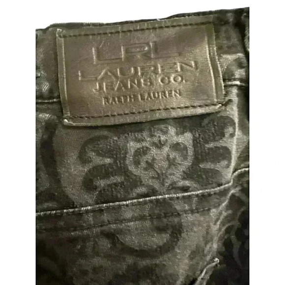 Ralph Lauren black jeans size 22 W.  Used in good condition - Picture 6 of 6